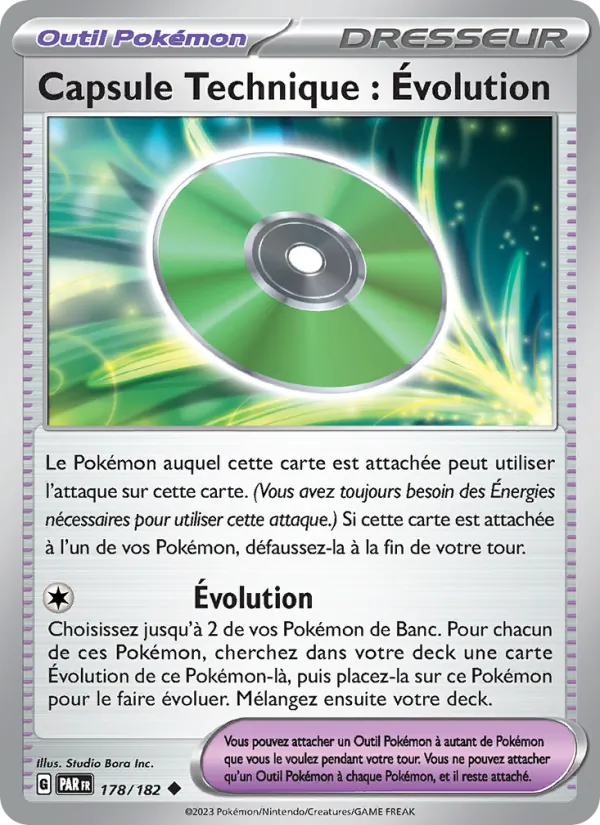 Carte Capsule Technique : Évolution 178/182 – Faille Paradoxe