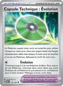 Carte Capsule Technique : Évolution 178/182 – Faille Paradoxe