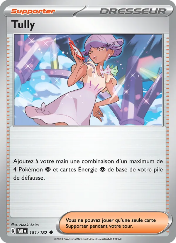 Carte Tully 181/182 – Faille Paradoxe