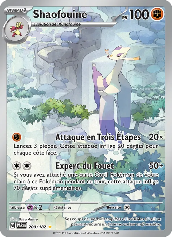 Carte Shaofouine 200/182 – Faille Paradoxe