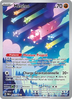 Carte Météno 201/182 – Faille Paradoxe