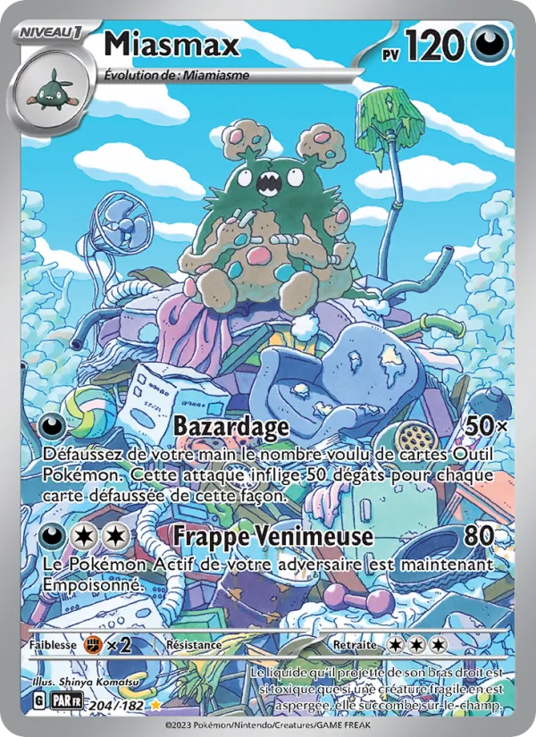 Carte Miasmax 204/182 – Faille Paradoxe
