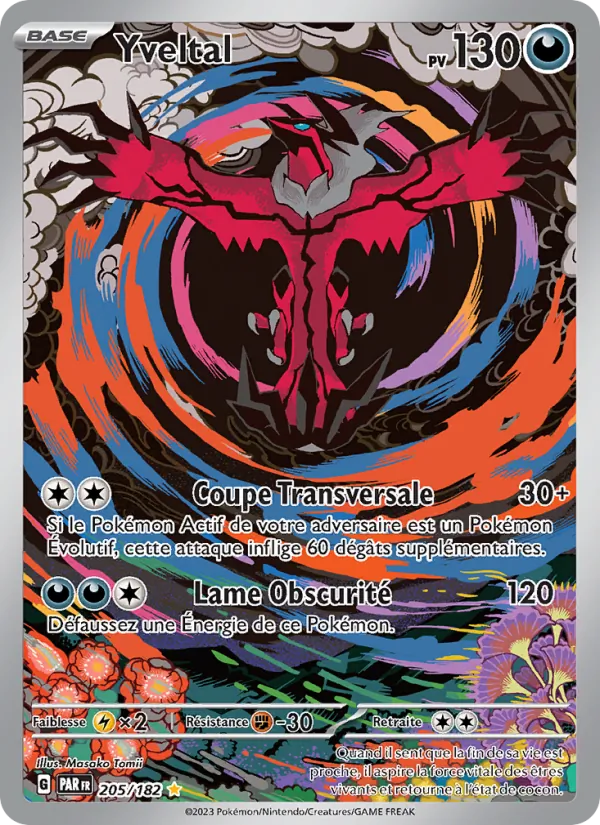 Carte Yveltal 205/182 – Faille Paradoxe