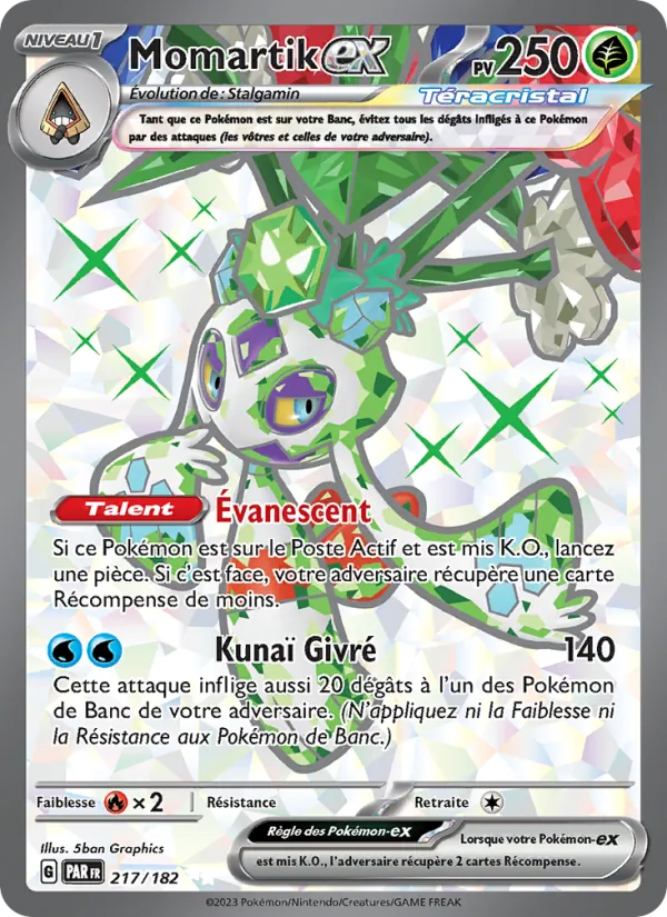Carte Momartik-ex 217/182 – Faille Paradoxe