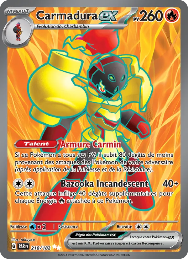 Carte Carmadura-ex 218/182 – Faille Paradoxe
