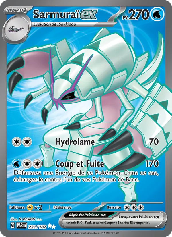 Carte Sarmuraï-ex 221/182 – Faille Paradoxe