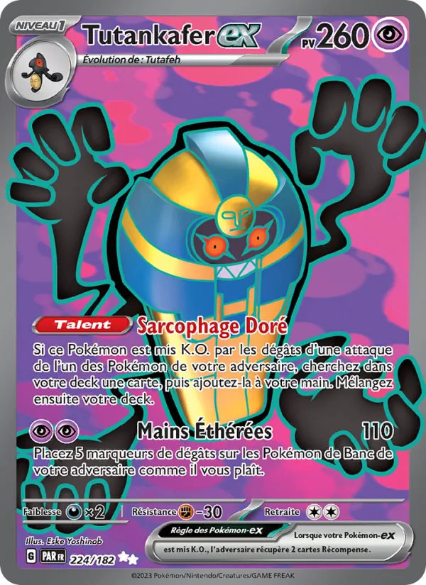 Carte Tutankafer-ex 224/182 – Faille Paradoxe