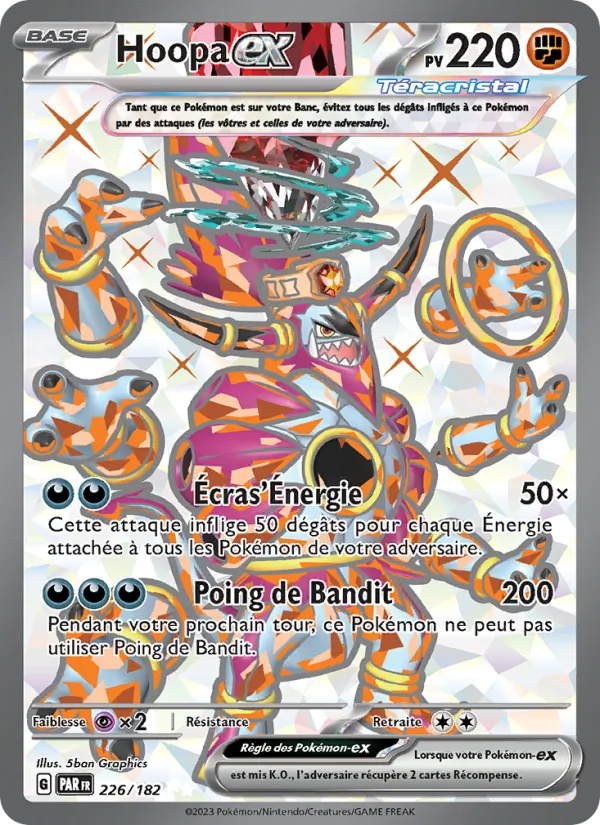 Carte Hoopa-ex 226/182 – Faille Paradoxe