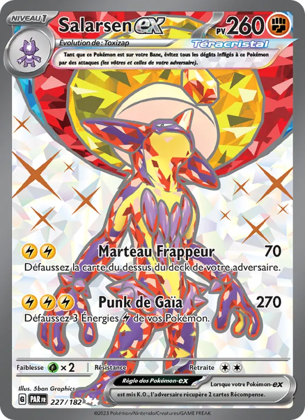 Carte Salarsen-ex 227/182 – Faille Paradoxe