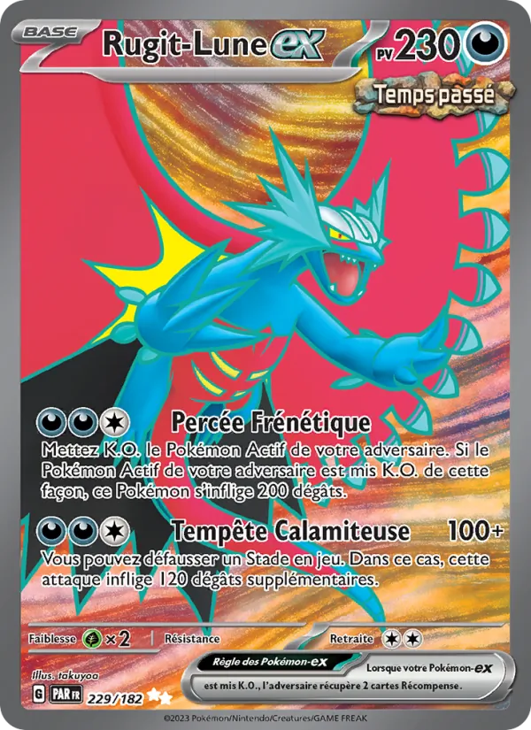 Carte Rugit-Lune-ex 229/182 – Faille Paradoxe