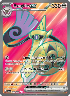 Carte Exagide-ex 230/182 – Faille Paradoxe