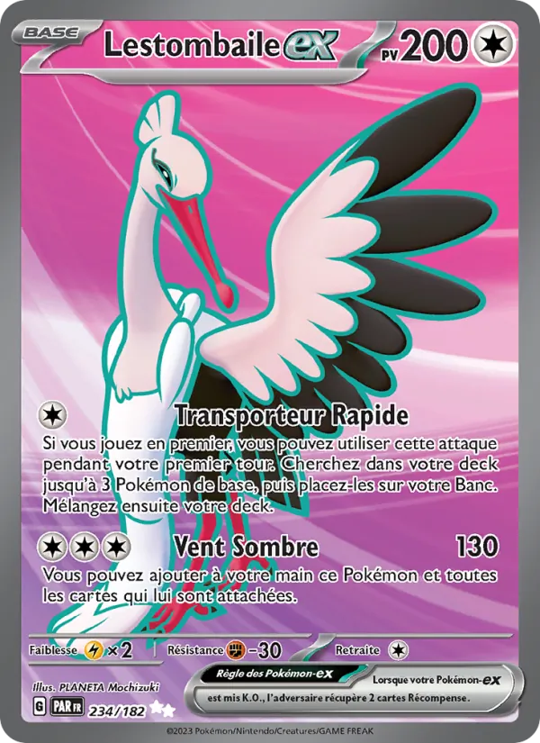 Carte Lestombaile-ex 234/182 – Faille Paradoxe