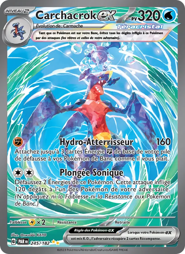 Carte Carchacrok-ex 245/182 – Faille Paradoxe