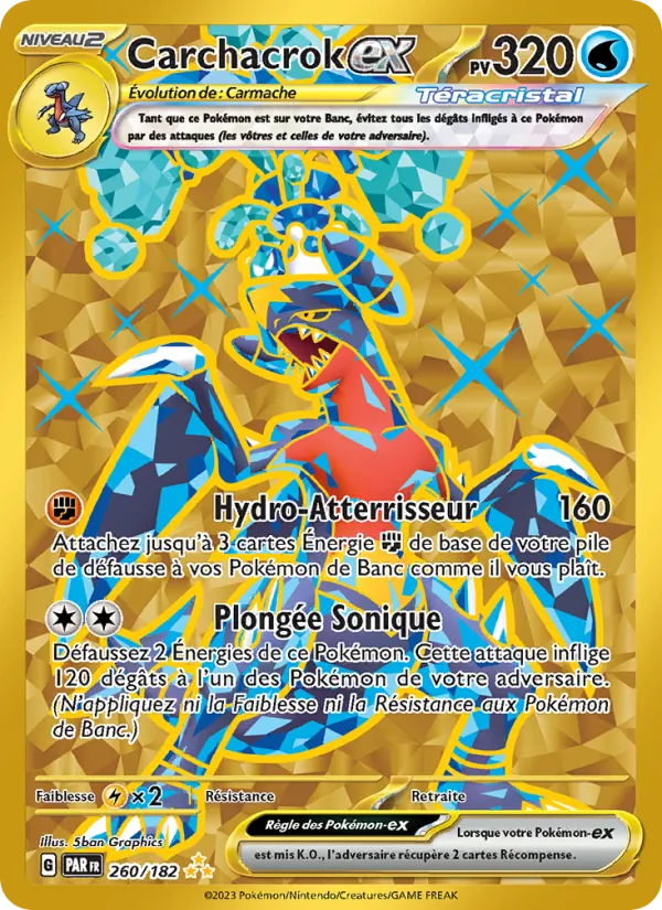 Carte Carchacrok-ex 260/182 – Faille Paradoxe