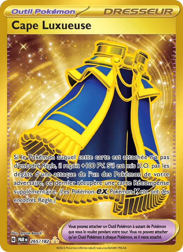 Carte Cape Luxueuse 265/182 – Faille Paradoxe