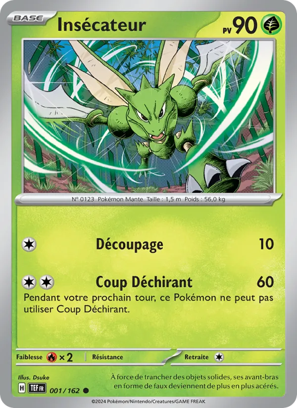 Carte Insécateur 001/162 – Forces Temporelles