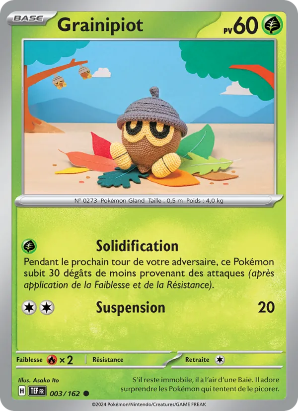 Carte Grainipiot 003/162 – Forces Temporelles