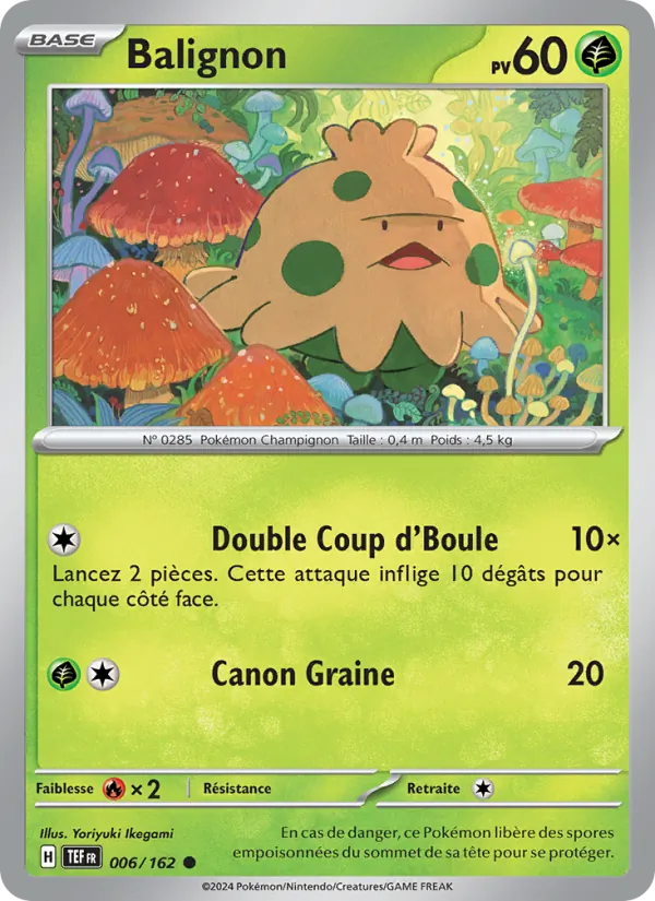 Carte Balignon 006/162 – Forces Temporelles