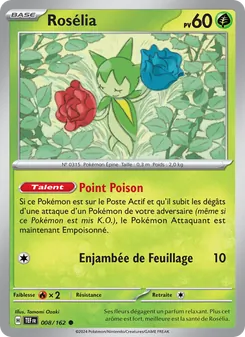 Carte Rosélia 008/162 – Forces Temporelles