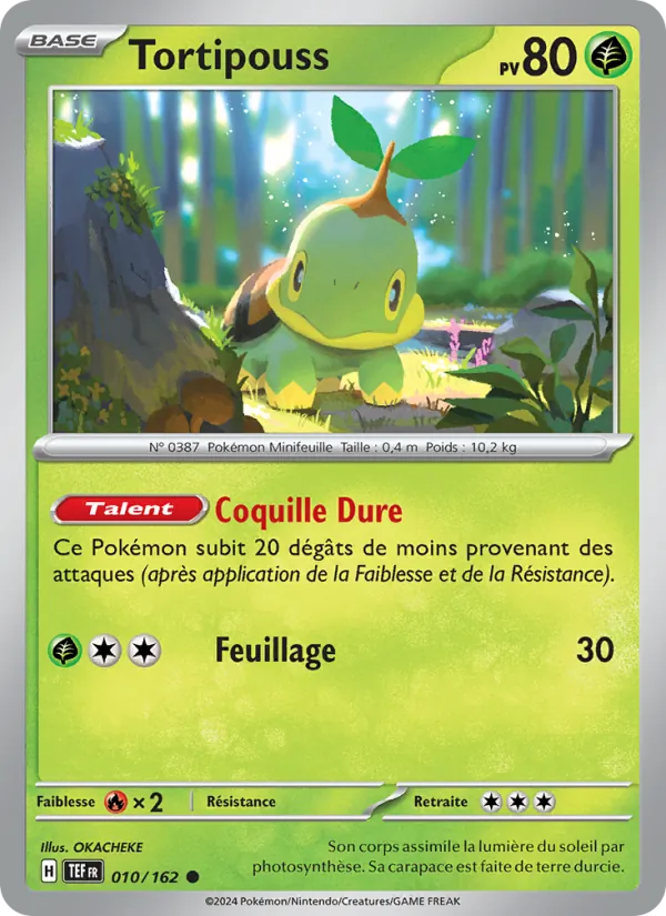 Carte Tortipouss 010/162 – Forces Temporelles