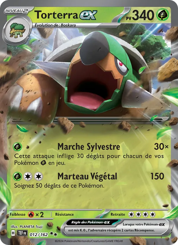 Carte Torterra-ex 012/162 – Forces Temporelles