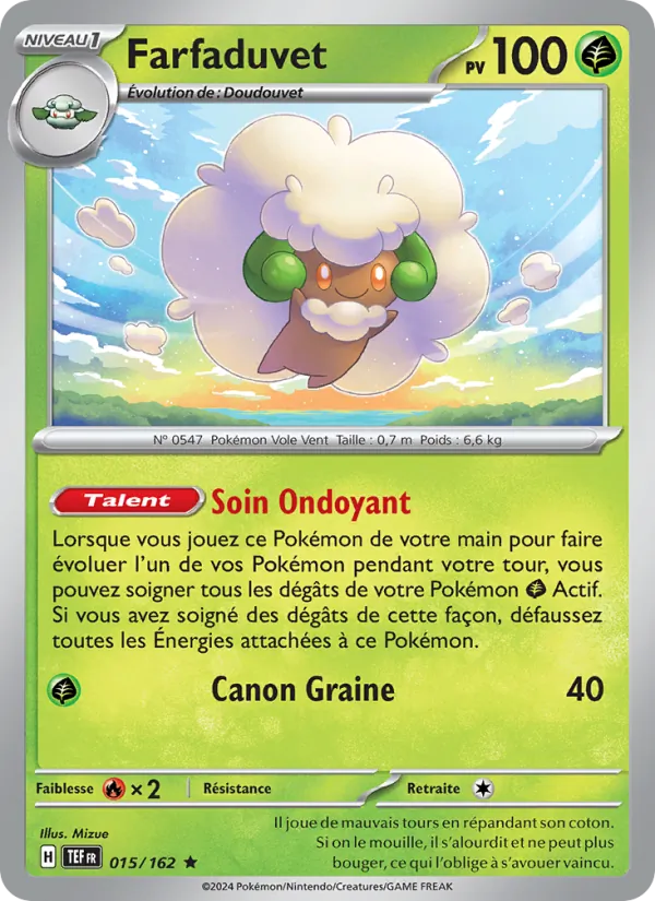 Carte Farfaduvet 015/162 – Forces Temporelles