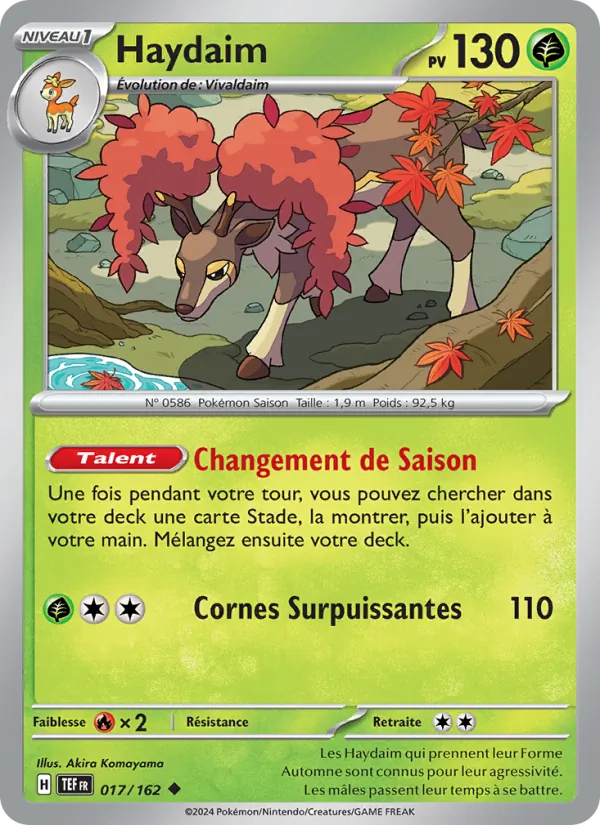 Carte Haydaim 017/162 – Forces Temporelles