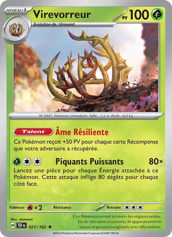 Carte Virevorreur 021/162 – Forces Temporelles