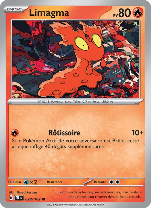 Carte Limagma 028/162 – Forces Temporelles