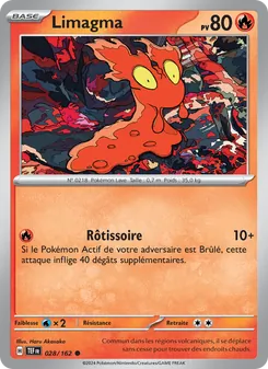 Carte Limagma 028/162 – Forces Temporelles