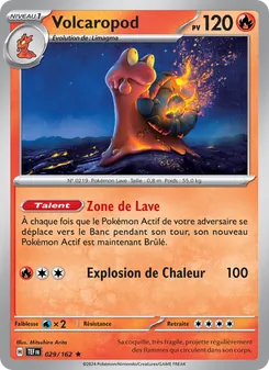 Carte Volcaropod 029/162 – Forces Temporelles