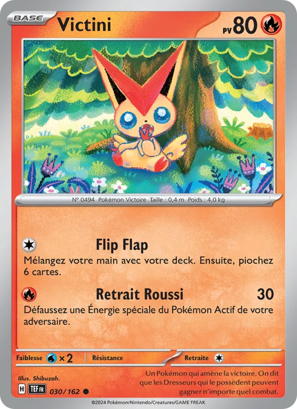 Carte Victini 030/162 – Forces Temporelles