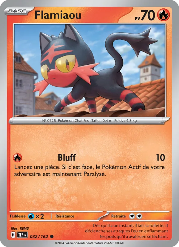Carte Flamiaou 032/162 – Forces Temporelles