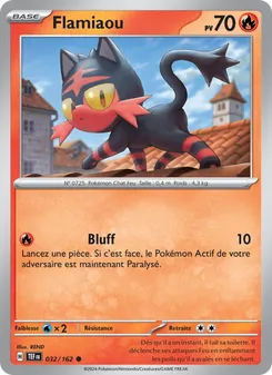 Carte Flamiaou 032/162 – Forces Temporelles