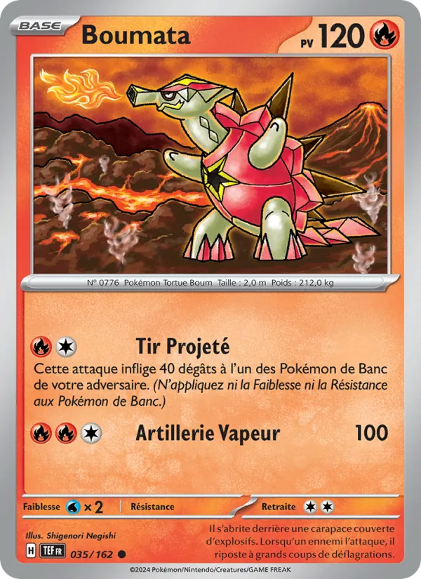 Carte Boumata 035/162 – Forces Temporelles
