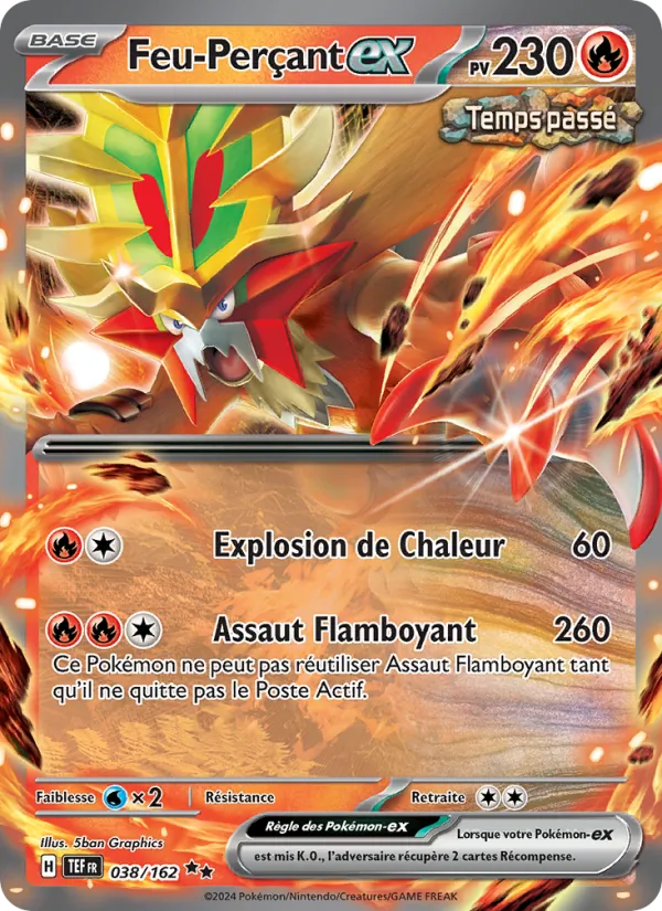 Carte Feu-Perçant-ex 038/162 – Forces Temporelles