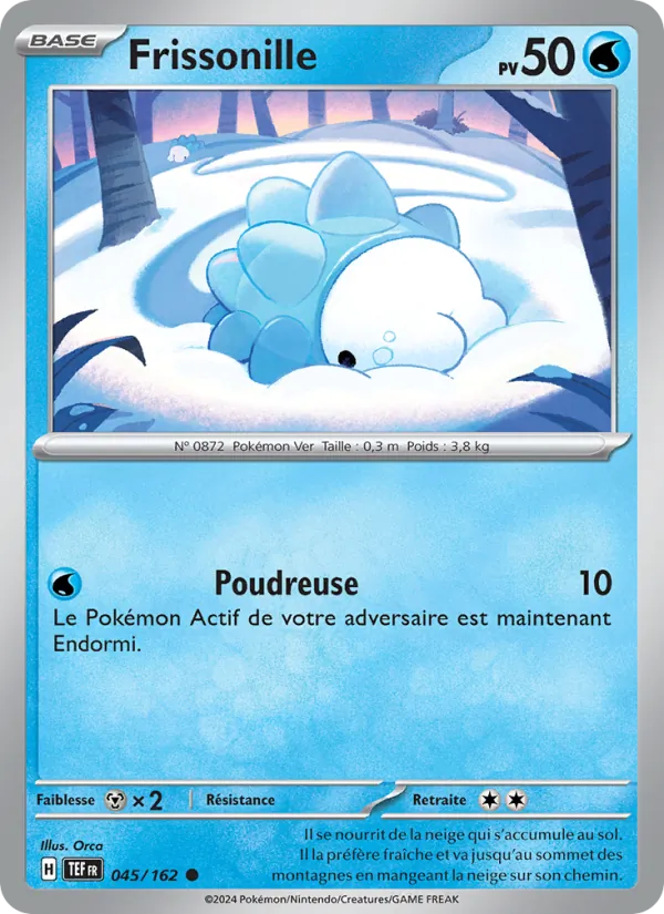 Carte Frissonille 045/162 – Forces Temporelles