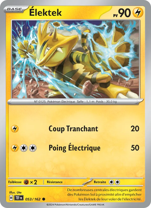 Carte Élektek 053/162 – Forces Temporelles