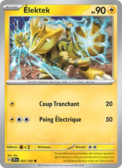 Carte Élektek 053/162 – Forces Temporelles