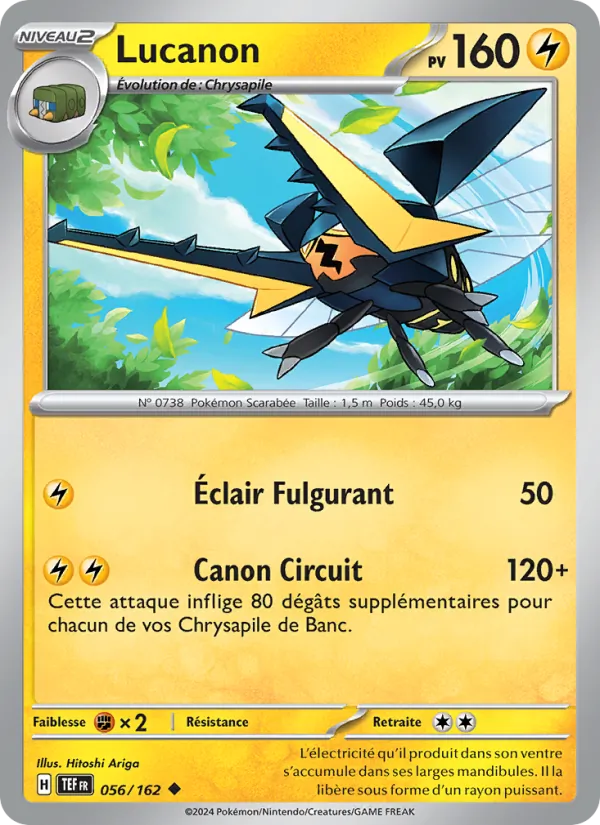 Carte Lucanon 056/162 – Forces Temporelles