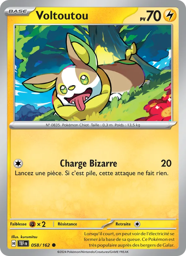 Carte Voltoutou 058/162 – Forces Temporelles