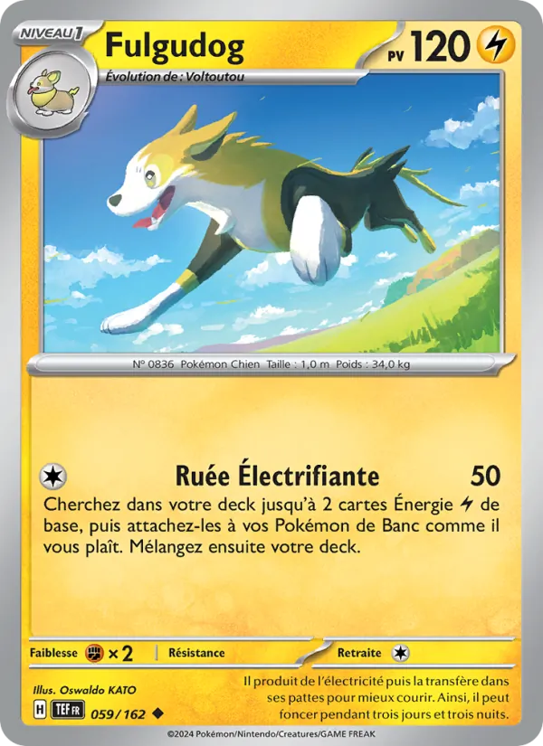 Carte Fulgudog 059/162 – Forces Temporelles