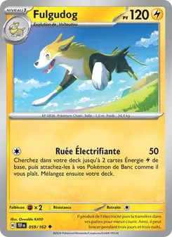 Carte Fulgudog 059/162 – Forces Temporelles