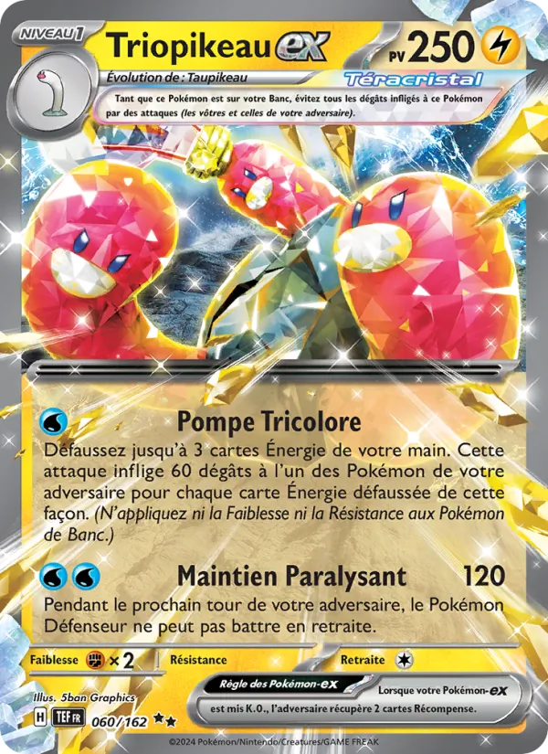 Carte Triopikeau-ex 060/162 – Forces Temporelles
