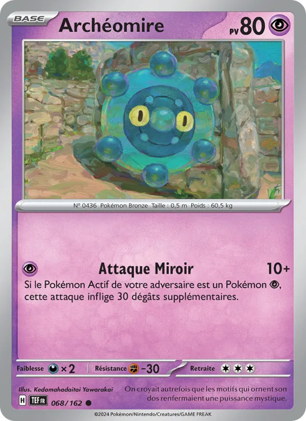 Carte Archéomire 068/162 – Forces Temporelles
