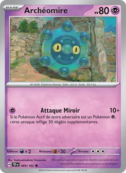Carte Archéomire 068/162 – Forces Temporelles