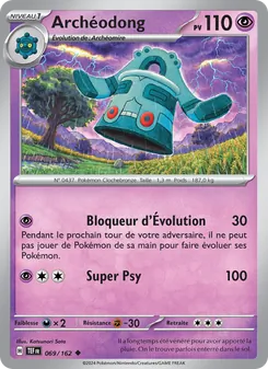 Carte Archéodong 069/162 – Forces Temporelles