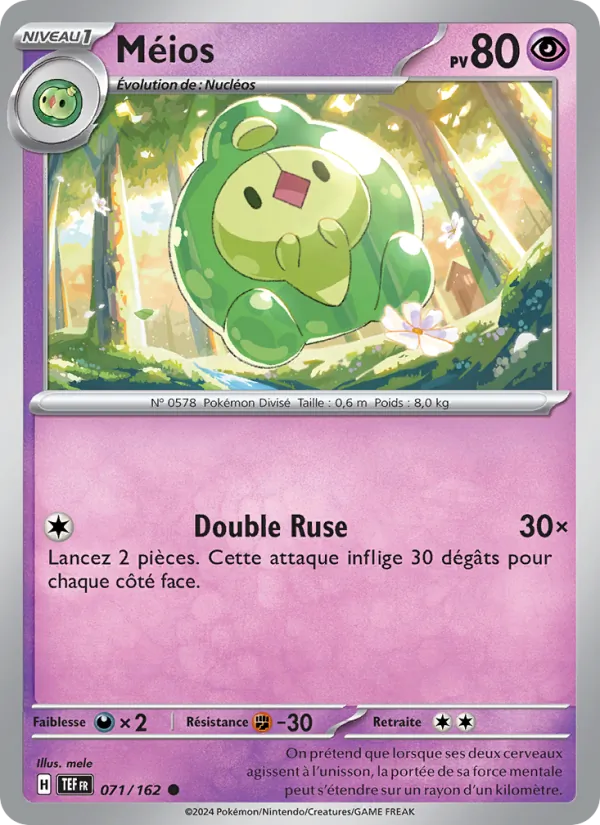 Carte Méios 071/162 – Forces Temporelles