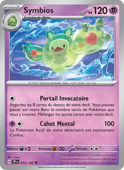 Carte Symbios 072/162 – Forces Temporelles
