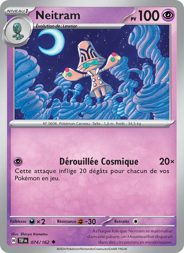 Carte Neitram 074/162 – Forces Temporelles